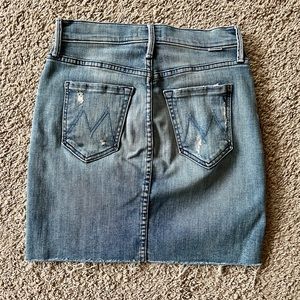 Mother Denim Mini Skirt 23 24